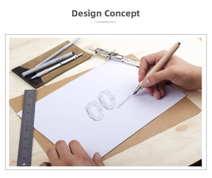 Detailed design concept sketch for a watch case with professional drafting tools