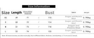 Detailed size chart for women's soft drawstring hoodie and pants set in various sizes