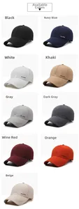 Detailed grid of lightweight quick-dry baseball caps with laser-cut breathability holes