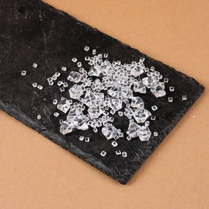 Transparent acrylic crushed ice crystals for photography props and DIY decorations