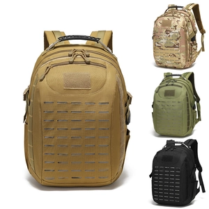 Tactical Backpack Waterproof Oxford Cloth MOLLE System USB Charging Port Outdoor Hiking Camping Travel Unisex