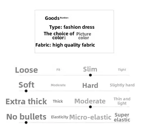 Guida a taglie e tessuti per abito vintage con maniche a sbuffo, vestibilità slim e texture morbida