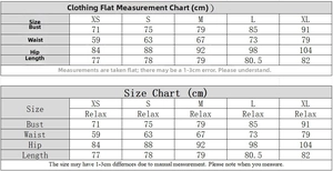 Size chart for V-neck sequin party dress with measurements for XS to XL in centimeters
