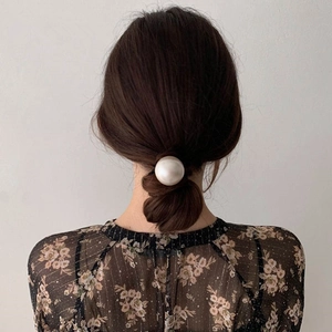 Elastici Per Capelli Eleganti Con Künstliche Perle Per Donna Stile Coreano Minimalista Accessori Per Capelli Ad Alta Elasticità Cerchietti