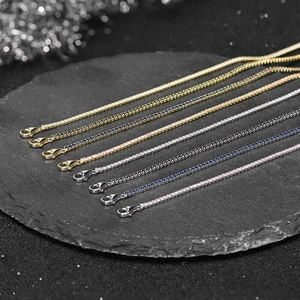 Sparkling S925 sterling silver tennis bracelets with colorful zircons on black stone