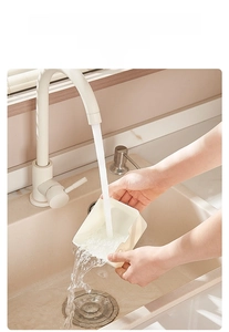 Washable cream kitchen spice storage box with detachable parts for easy cleaning