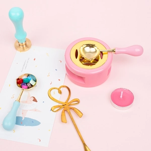 Wax Seal Stamp Kit DIY Scrapbooking Benodigdheden Zegellak Kralen Smeltoven Lepel Retro Vintage Briefzegel Uitnodiging