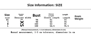 Tabella taglie dettagliata per completo blazer e pantaloni da donna con misure in centimetri