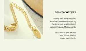 Detail of 18K gold plated lobster clasp and K18 hallmark tag on minimalist chain