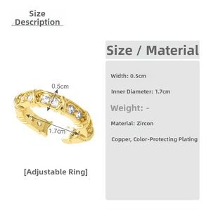 Detail view showing 1.7cm inner diameter and 0.5cm width of the pearl open ring