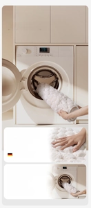 Detail of machine washable memory foam bath mat with fiber-locking non-shedding texture