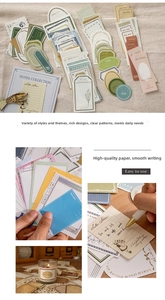 Macro detail of vintage aesthetic paper material for scrapbooking and journaling art