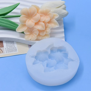 3D flower silicone mold for DIY baking and handmade cake crafts with floral texture