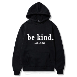 Men Hoodie Polyester Long Sleeve Kangaroo Pocket Casual Letter Print Drawstring Sweatshirt Pullover