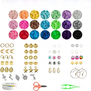 Detailliertes 3780-teiliges Polymer-Ton-Perlen-Set mit 18 Farben und Bastelwerkzeug