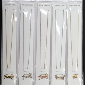Polished stainless steel heart locket necklaces in gold, silver and rose gold finishes