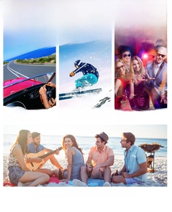 Sunglasses for driving, skiing, parties, and beach with UV protection and anti-glare lenses