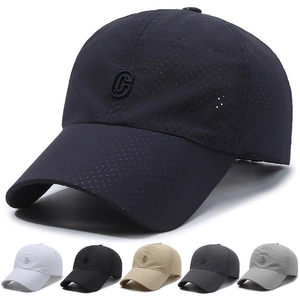Baseball Cap Breathable Mesh Sun Hat Quick Dry Outdoor Sports C Embroidery Adjustable For Men And Women