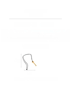 Detailed size specifications for alloy key pendant necklace with 88cm chain length
