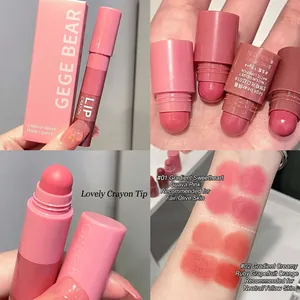 Velvet Matte Lipstick Pen Long Lasting Lip Crayon Multi Color Portable Crayon Style Lip Makeup For Women