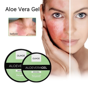 Aloe Vera Gel two-pack for sun repair and skin soothing after sun exposure