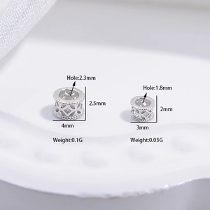 S925 sterling silver hollow spacer beads with vintage coin symbols and dimensions