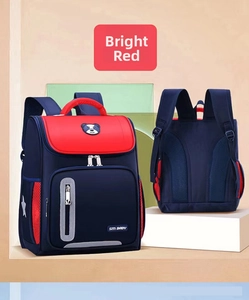 Ergonomic kids backpack featuring breathable mesh padding and wide shoulder straps