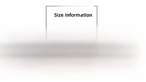 Size chart for Halloween BOO upside down tree decoration showing dimensions 30x5x55cm