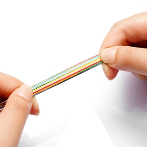 Colorful 72 jade thread gradient cords for DIY handmade jewelry weaving and beading projects