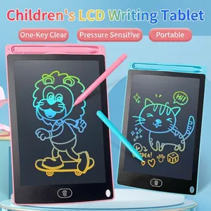 Tavoletta da scrittura LCD 8,5 pollici per bambini con schermo per disegno colorato