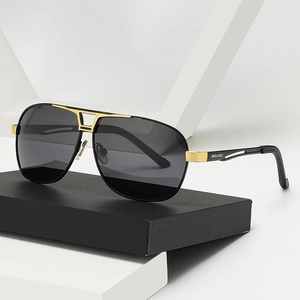 Occhiali Da Sole Aviator Polarizzati Fotocromatici Montura In Metallo Protezione UV400 Guida Pesca Uomini