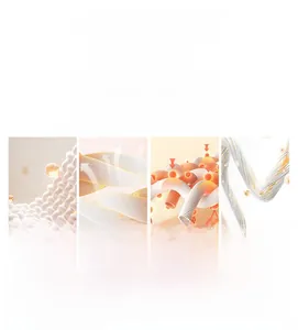 Close-up detail of high-elasticity skin-friendly fabric for seamless yoga set garments