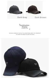 Close-up of distressed cotton baseball cap with Brave Heart embroidery and silver bow