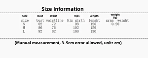 Detailed size chart for mesh floral long dress including bust, waist and hip measurements