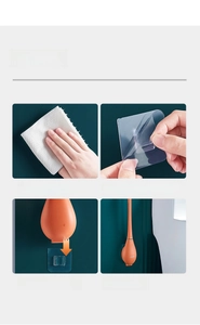Guide d'installation étape par étape de la brosse de toilette murale et son support