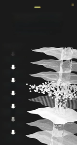 Detail of 8-stage water filtration technology including RO membrane and UV sterilization