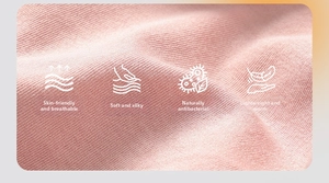 Macro detail of soft pink ribbed knit fabric with breathable and elastic texture