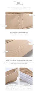 Detail view of khaki cotton sun visor showing breathable fabric and adjustable velcro strap