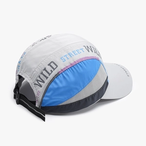 Atmungsaktive Herren-Outdoor-Kappe, schnelltrocknend mit Mesh und WILD STREET Print