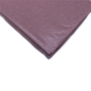 Macro detail of vibrant purple tissue paper with thin transparent texture for DIY crafts