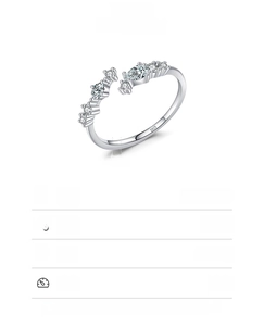 Macro shot of 925 sterling silver ring showing 1.2mm thickness and 1.24g weight details