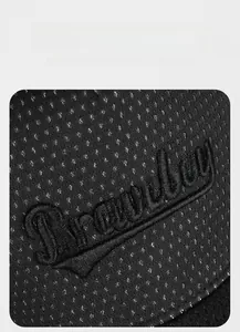 Détail de la broderie 3D Braveboy et de la maille respirante sur la casquette d'été