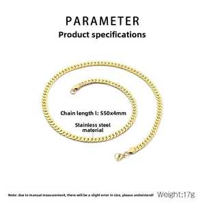 Detailed close-up of 4mm wide golden stainless steel snake chain necklace for men and women