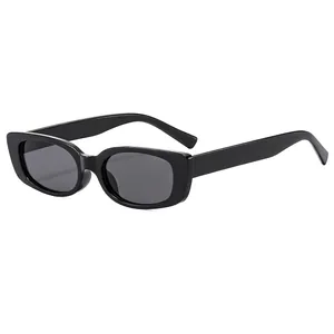Retro Square Sunglasses UV400 Protection PC Frame AC Lens Y2K Vintage Narrow Frame For Men Women Outdoor Fashion