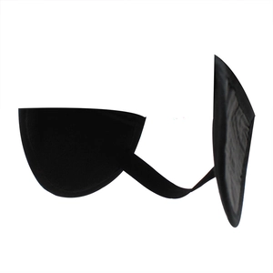 Detailed view of seamless black C-string underwear with elastic bands and sleek fabric
