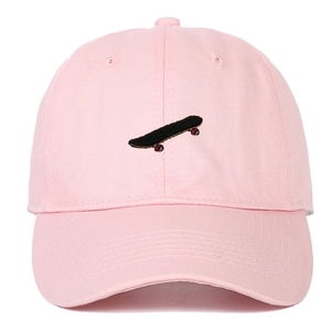 Skateboard Embroidery Cotton Baseball Cap For Men Women Adjustable Streetwear Curved Brim Sunshade Casual Sport Hat