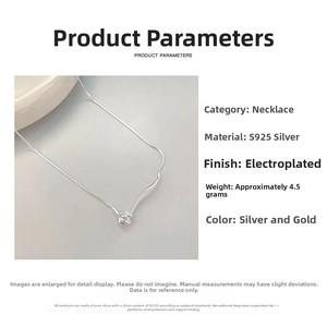 Detail of minimalist S925 sterling silver snake bone chain showing its smooth plated texture