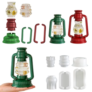 Retro Kerosinlampe Silikonform DIY Epoxidharz Nachtlicht Handgemachte Schreibtischdekoration Kunsthandwerk