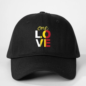 Baseball Cap One Love Letter Print Adjustable Sun Protection Casual Outdoor Sport Streetwear Hat For Men Women