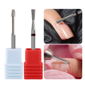 Professional Nail Drill Bits Tungsten Carbide Alloy Manicure Tool For Dead Skin Removal Polishing Universal